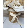 Welurowy flowerbox Mocha Mousse